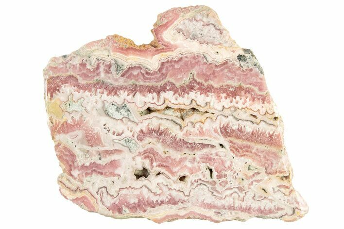 Polished Banded Rhodochrosite Slab - Argentina #232552